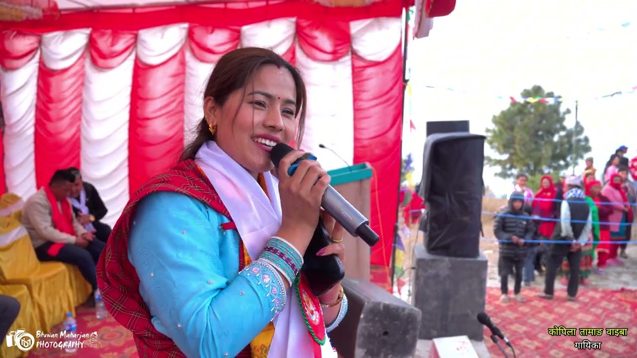 गल्छीगाउँपालिकामा आयोजित सोनामल्होछार २८६२सांस्कृतिककार्यक्रममा गायिका कोपिलातामाङको दमदारप्रस्तुति