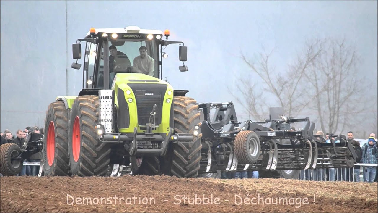 Claas X&eacute;rion 5000 & Quivogne !