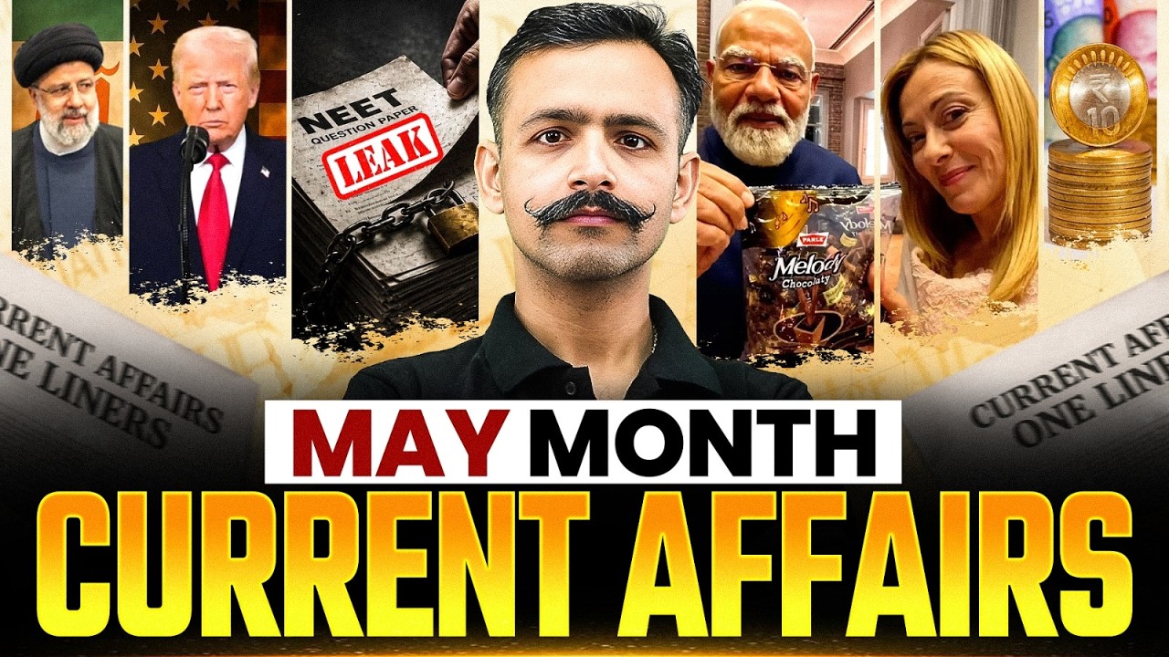 May Current Affairs 2026 for NDA 2 2026 📰 May 2026 Monthly Current Affairs 2026 ✅ DW NDA GAT