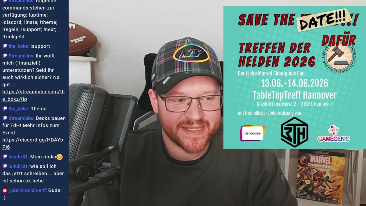 Decks für das Treffen der Helden bauen