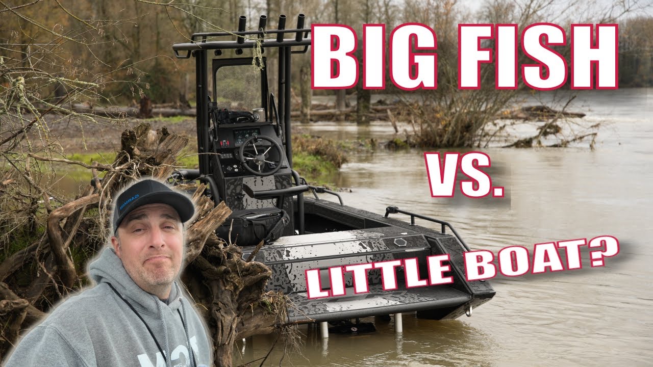 Mini Jet Boat Goes Fishing! Gnarwhal Edition