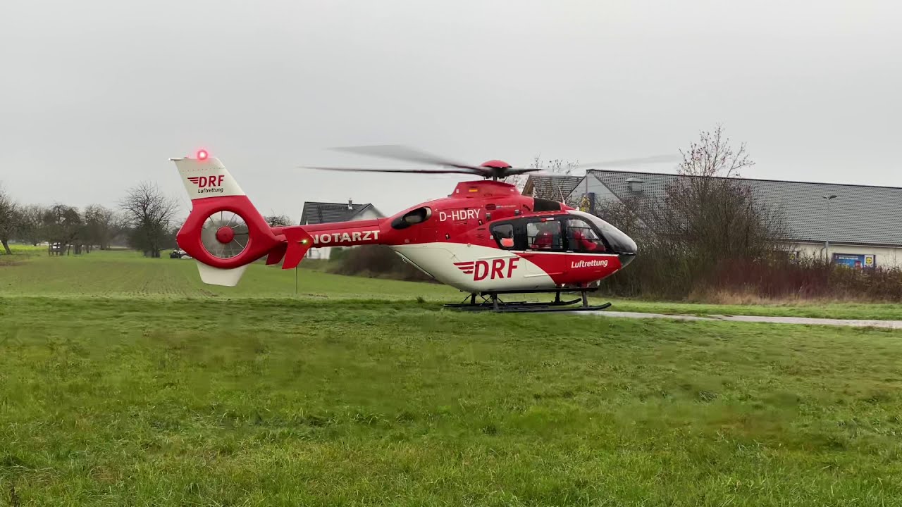 DRF Luftrettung | Start Christoph 43 | Airbus EC135 | D-HDRY | Ort Greffern
