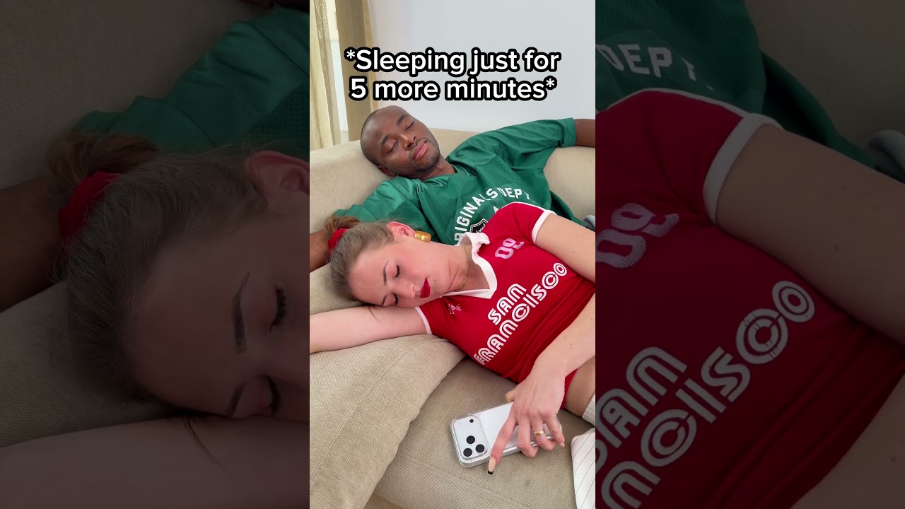 When You Risk Everything For 5 More Minutes of Sleep #shorts