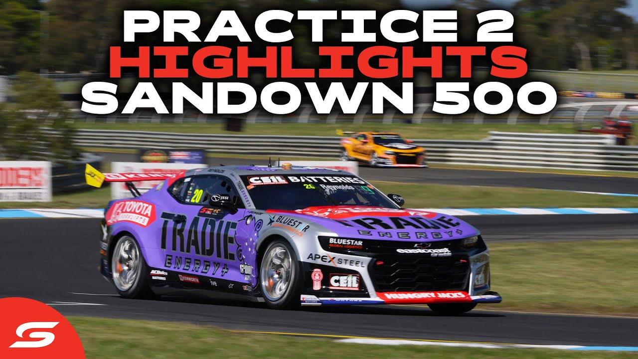 Practice 2 Highlights - Penrite Oil Sandown 500 | 2025 Repco Supercars Championship
