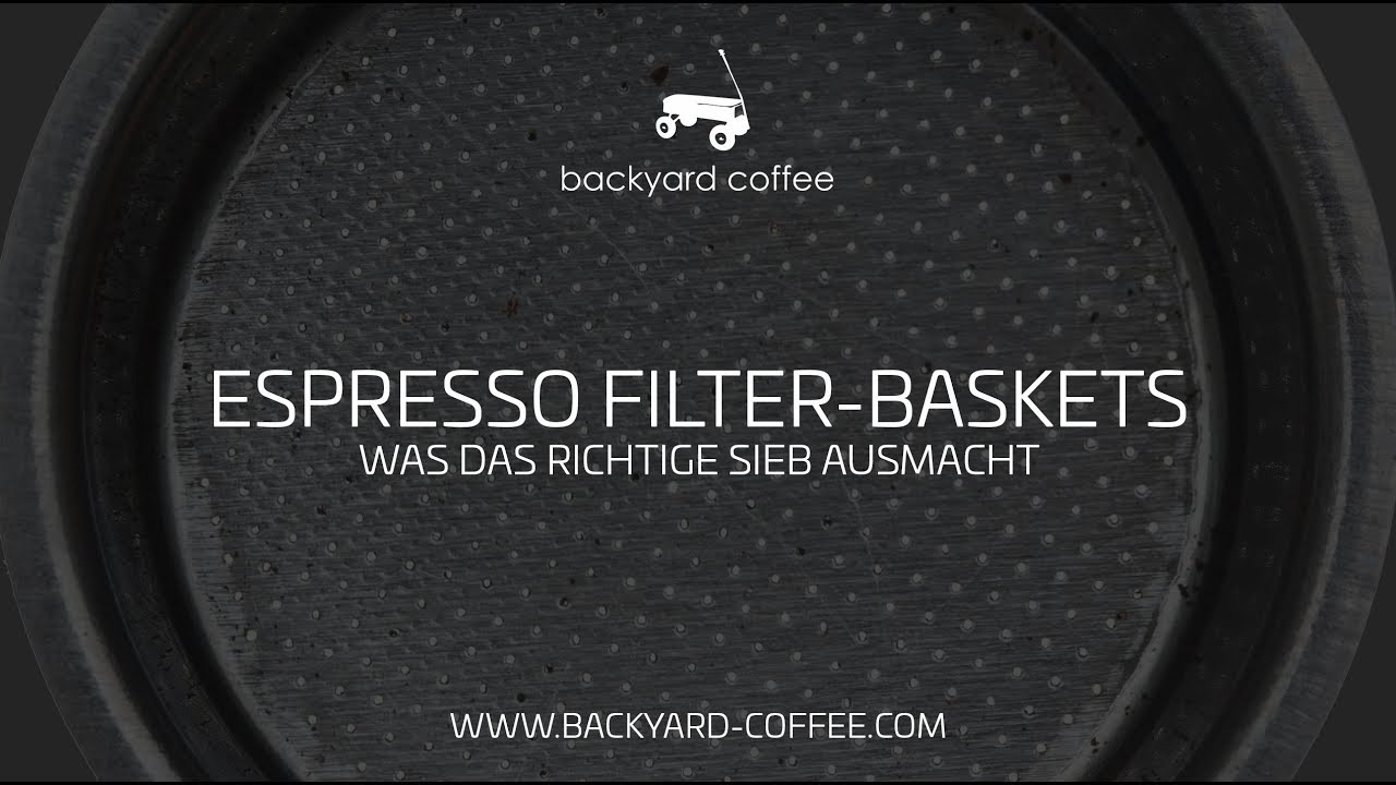 Filter Baskets | Was der richtige Filter bewirkt.