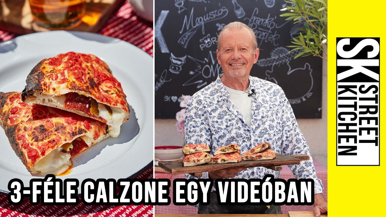 3-féle CALZONE egy videóban Lajostól 🔥