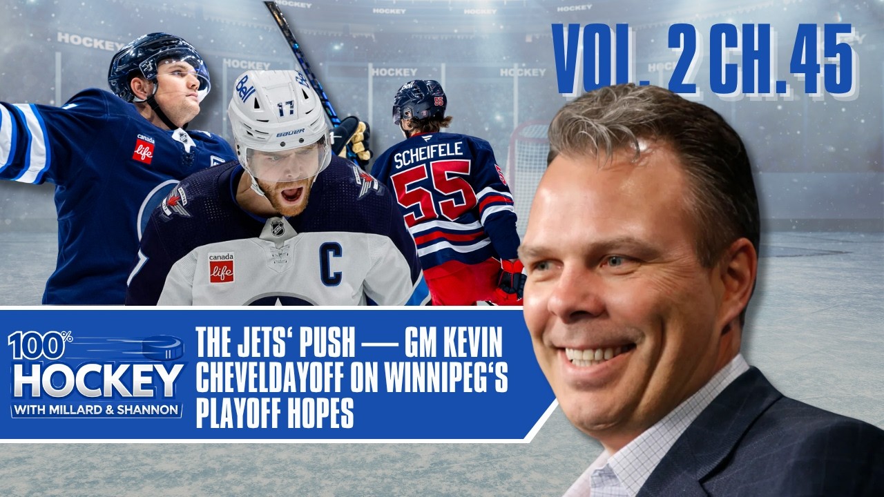 The Jets&rsquo; Push &mdash; GM Kevin Cheveldayoff on Winnipeg&rsquo;s Playoff Hopes