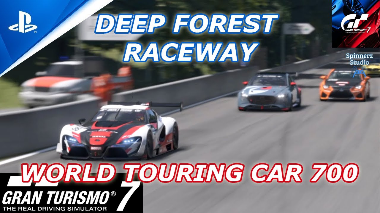 Gran Turismo 7 World Touring Car 700 | Deep Forest Raceway (Hard) | FT-1 VGT (Gr.3)
