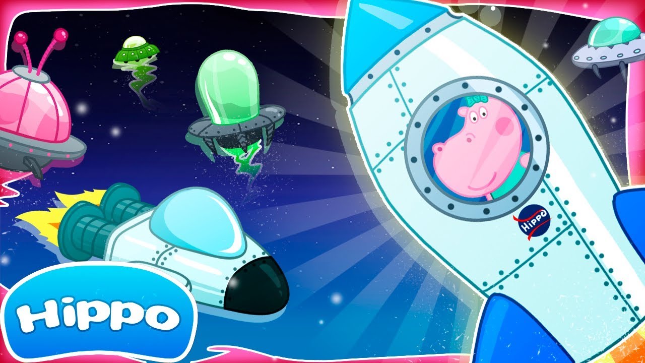 Hippo 🌼 Viaggio per bambini 🌼 Esploratori spaziali 🌼 Recensione del gioco