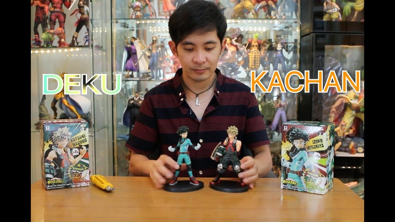 Unboxing Midoriya and Bakugo figure BANPRESTO DXF - My Hero Academia-