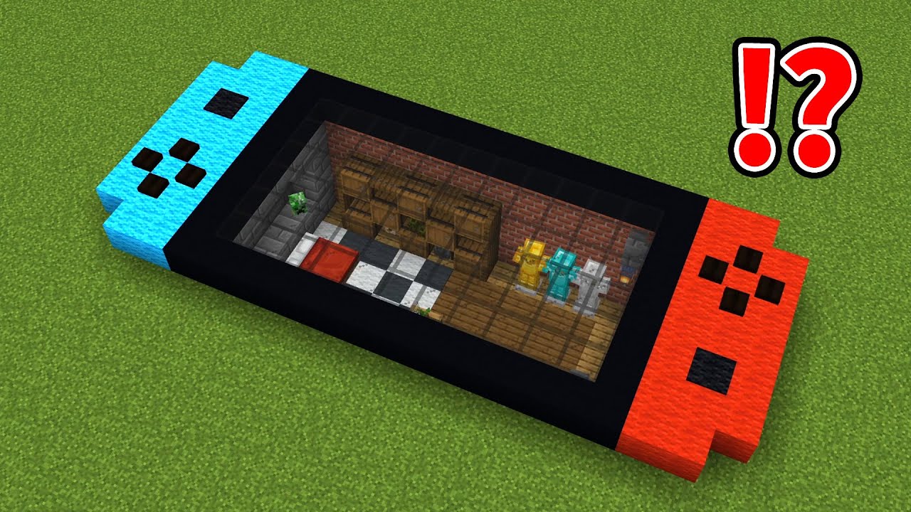 ニンテンドースイッチで最強の秘密基地を建築する【マイクラ】