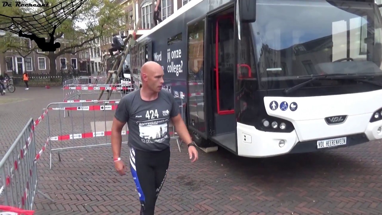 Bikkel survivalrun Leeuwarden 07-10-2018 Frans de graaf 7 Km recreatief zwaar.