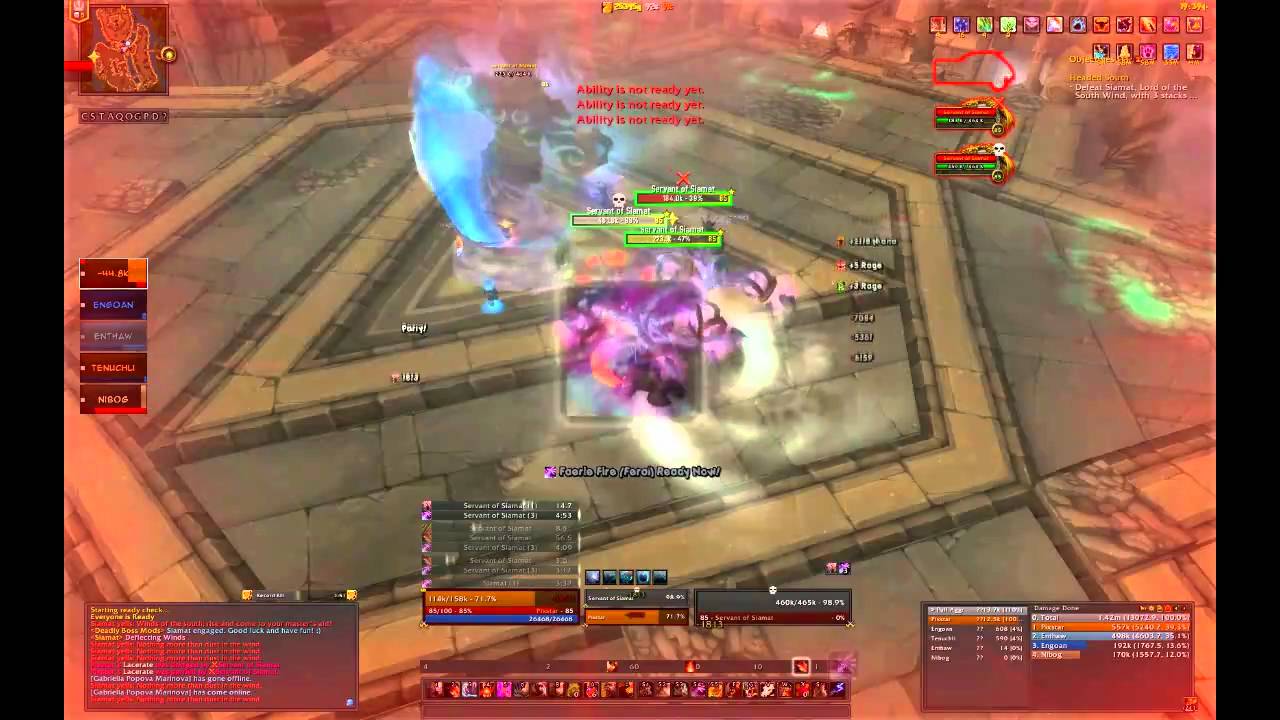 Headed South Achievement (Siamat in Lost City of the Tol'vir) - Tank PoV