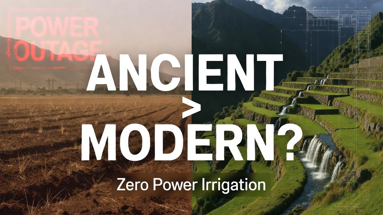 “Inca Gravity Tech The Ancient Energy Hack That Could Save Food When the Grid Fails”