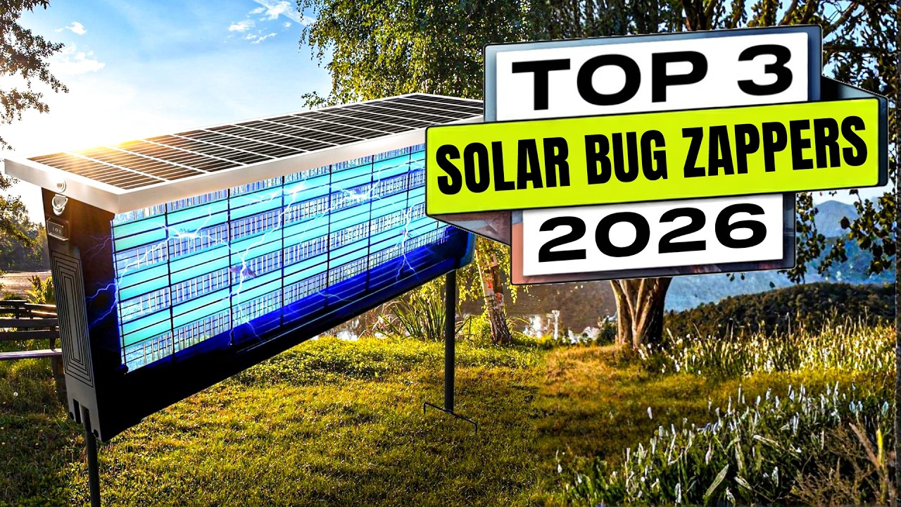 TOP 3 NAJLEPSZE solarne lampy owadob&oacute;jcze 2026