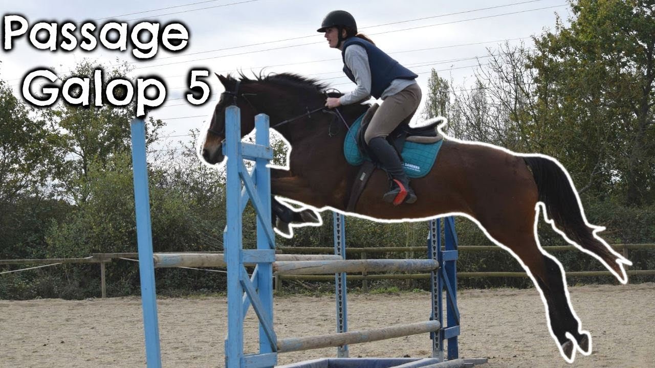 [EXAMEN] ANAËLLE PASSE SON GALOP 5