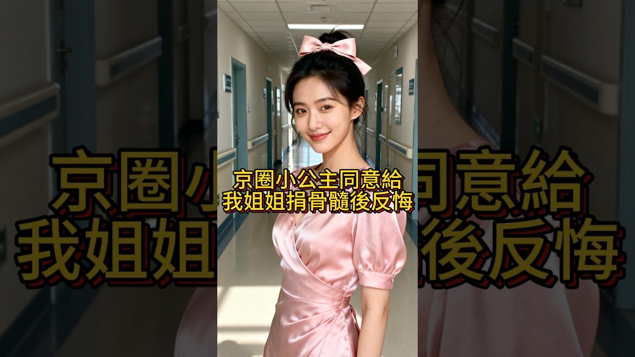 京圈小公主同意给我姐姐捐骨髓后反悔
