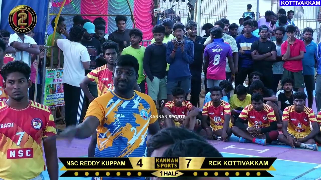 3RD RD||NSC REDDY KUPPAM VS RCK KOTTIVAKKAM A ||@KOTTIVAKKAM (CHENNAI) KABADDI MATCH