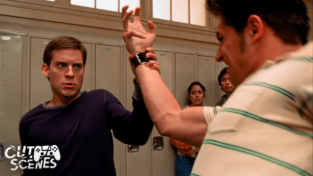 Peter Fights Flash at School (Tobey Maguire) | Spider-Man (2002)