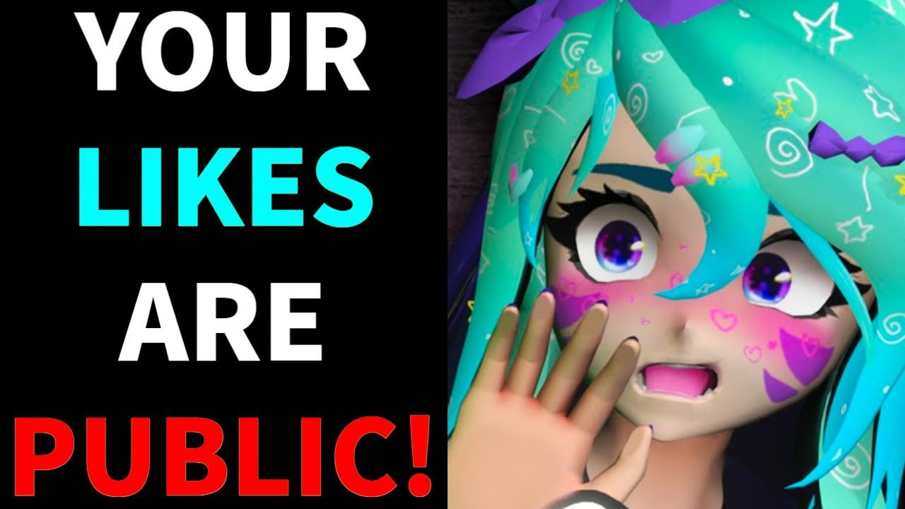 Vtuber забывает, что ее лайки публичны...