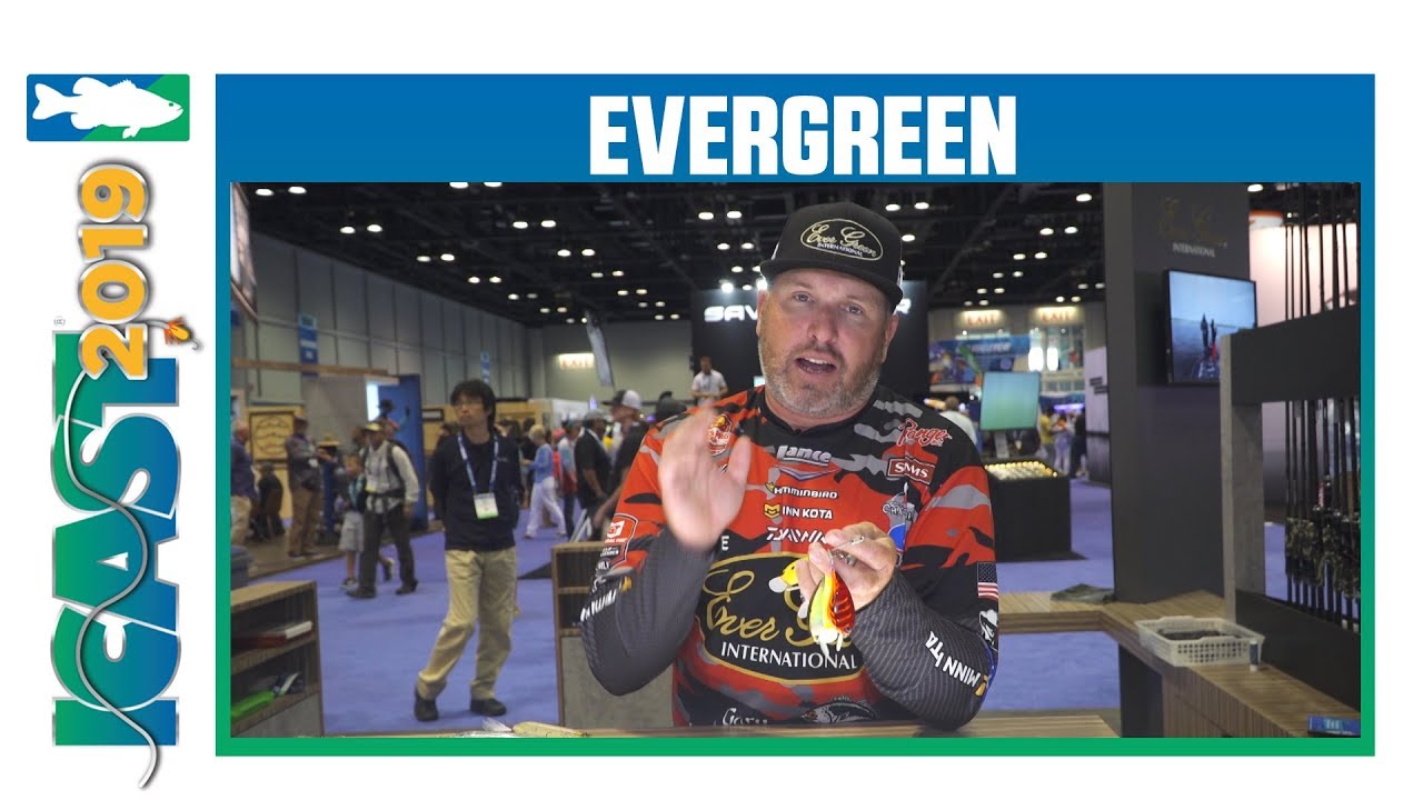 Evergreen Flat Force 4 Crankbaits with Brett Hite | iCast 2019