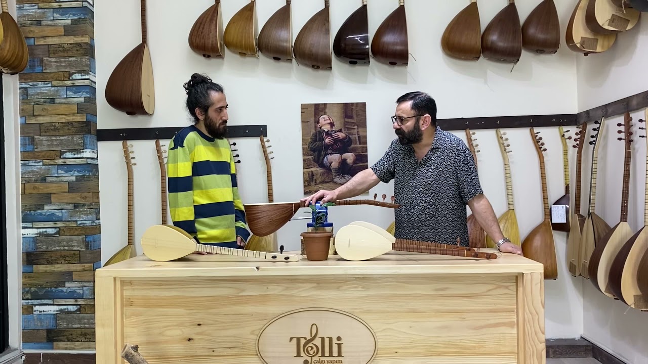 Telli çalgı yapım atölyesi  #telliçalgıyapım #kenanusta #atölye #cura #saz #bağlama