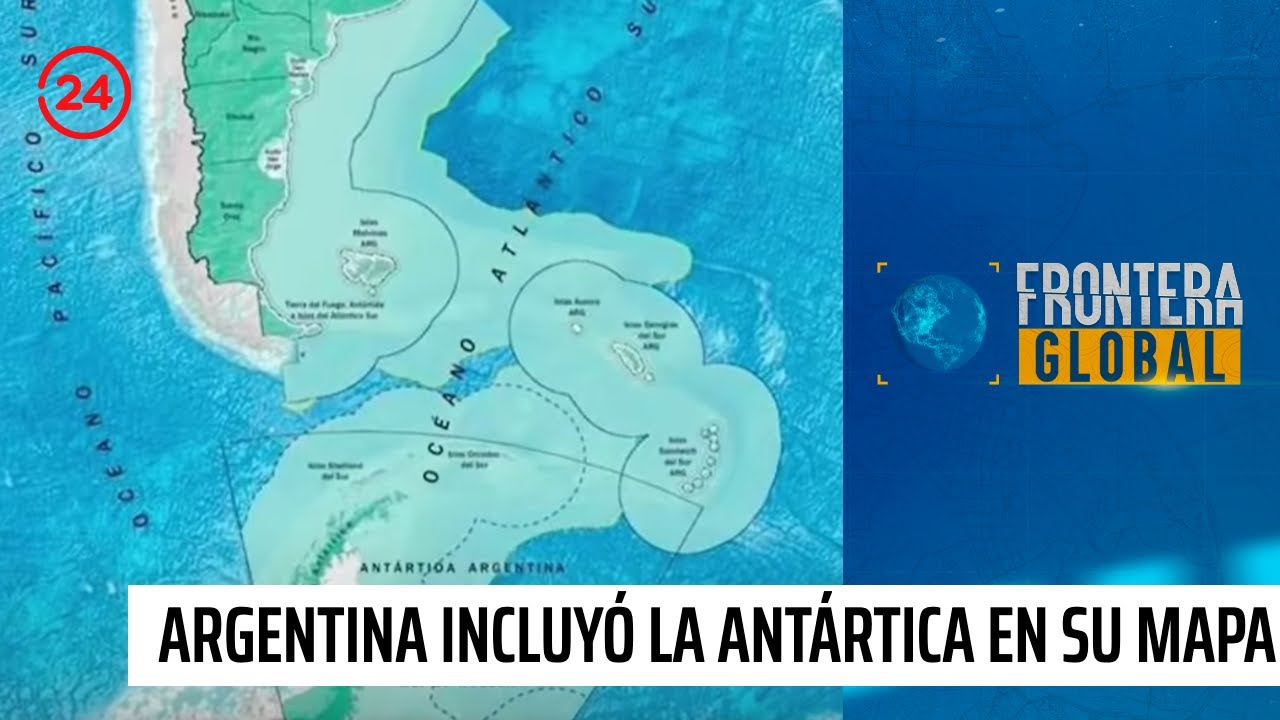 ¿Por qué Argentina incluyó la Antártica en su mapa? | 24 Horas TVN Chile