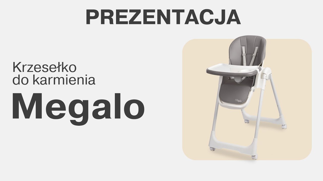 Caretero Megalo - krzesełko do karmienia