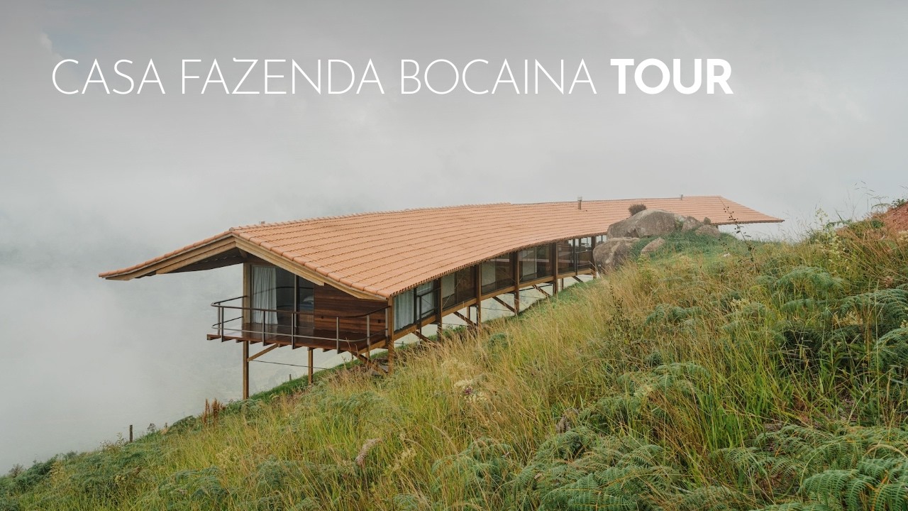 Must See: A Curved Timber House Defined by Topography at 1,530 Meters | Casa Fazenda Bocaina