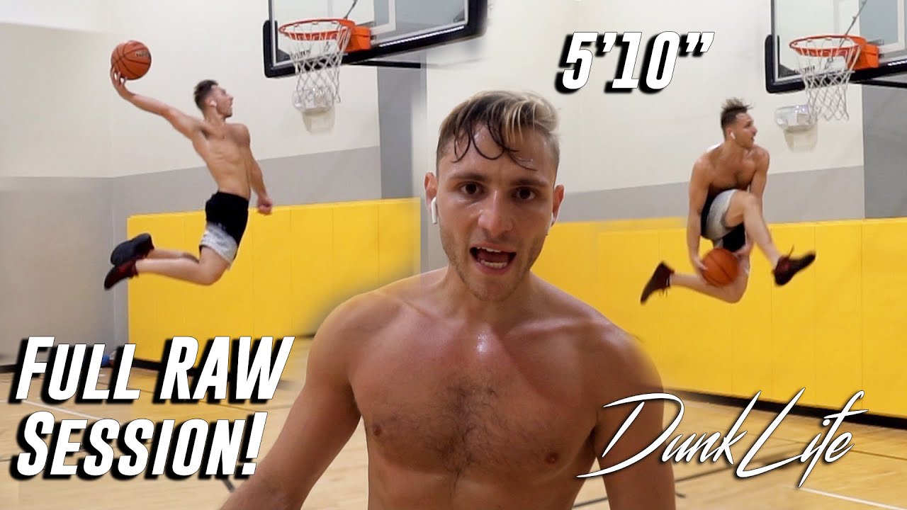 ATTACK MODE! Full Raw Dunk Session - 5'10