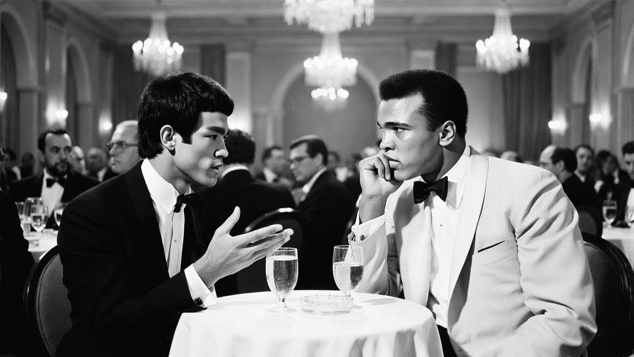 Muhammad Ali Retó a Bruce Lee—Su Respuesta Lo Dejó en Silencio Durante 10 Minutos Completos