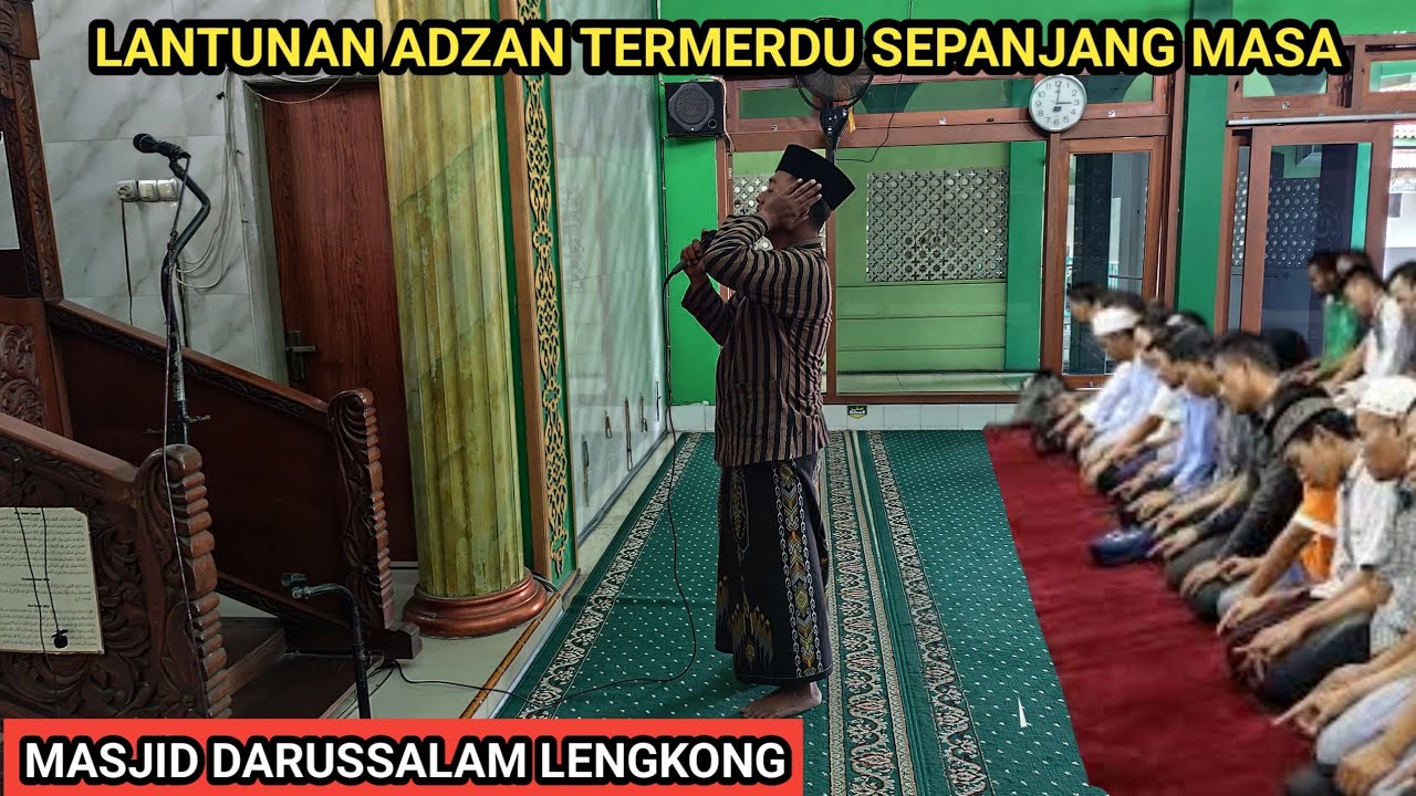 SUBHANALAH suara adzan yang merdu bikin merinding ##adzanmerdu #muadzin