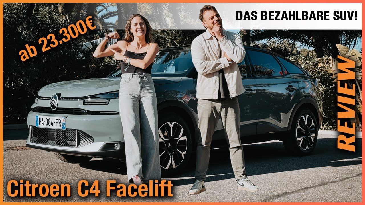 Citroen C4 Facelift (2025) Wir fahren das NEUE SUV ab 23.300€! Fahrbericht | Review | Test | C4 X