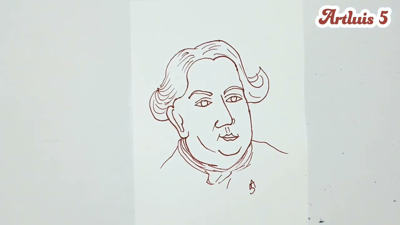 Comment dessiner Jacques Necker