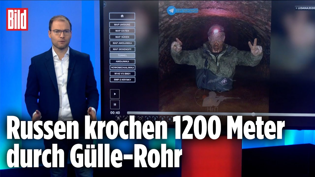 So knackte Putins Armee die Awdijiwka-Verteidigung | BILD-Lagezentrum