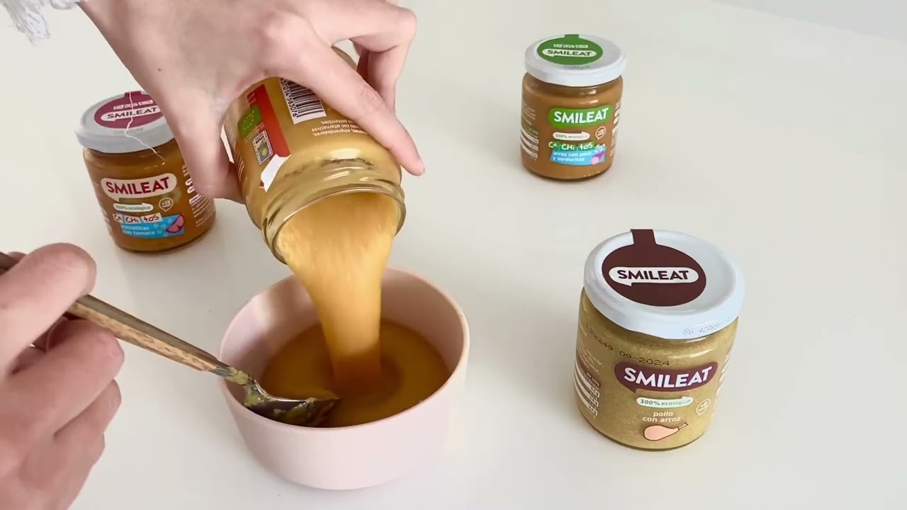 Smileat | Tarritos ecol&oacute;gicos | Tarritos de comidas y frutas para beb&eacute;s.