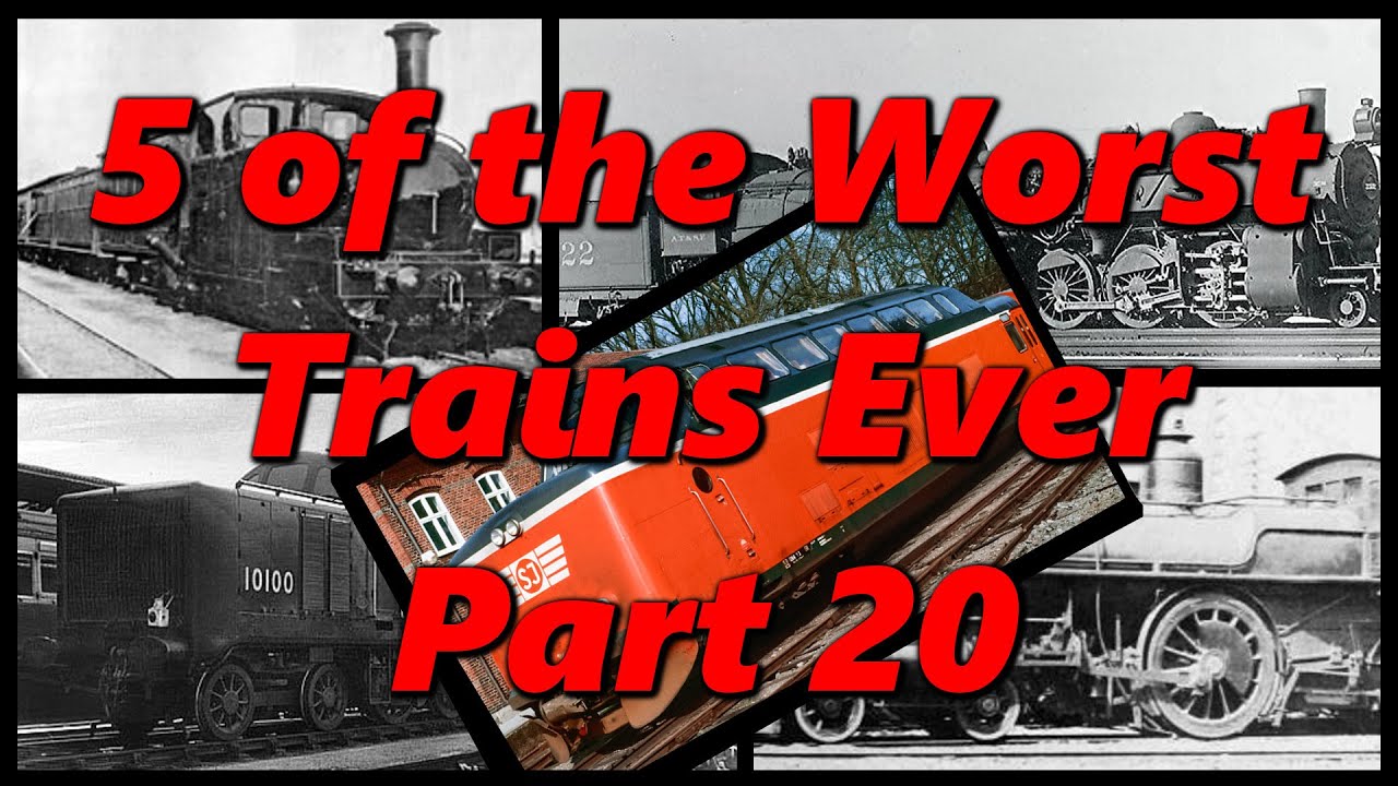 5 of the WORST TRAINS EVER PART 20 | History in the Dark