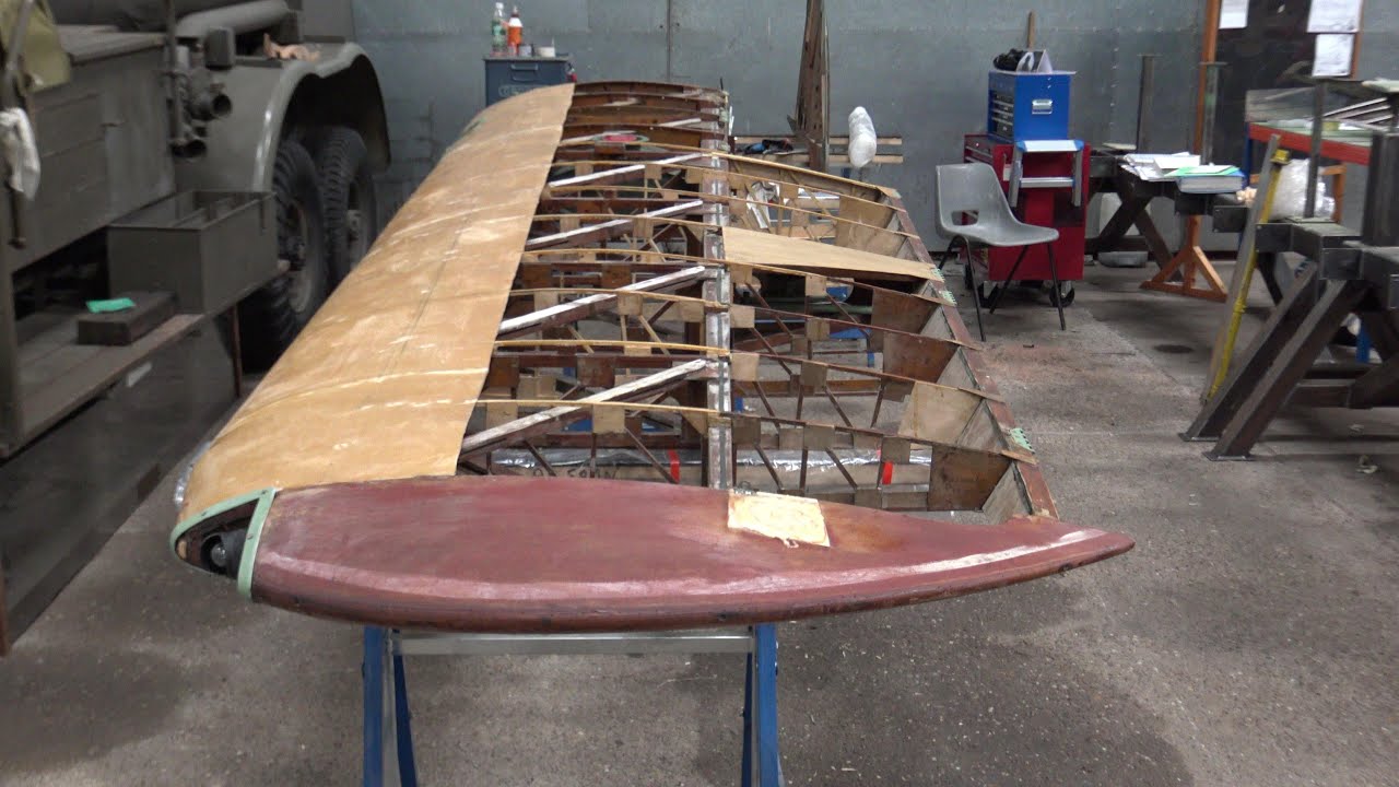 Percival Proctor Mk4 NP294 restoration at East Kirkby