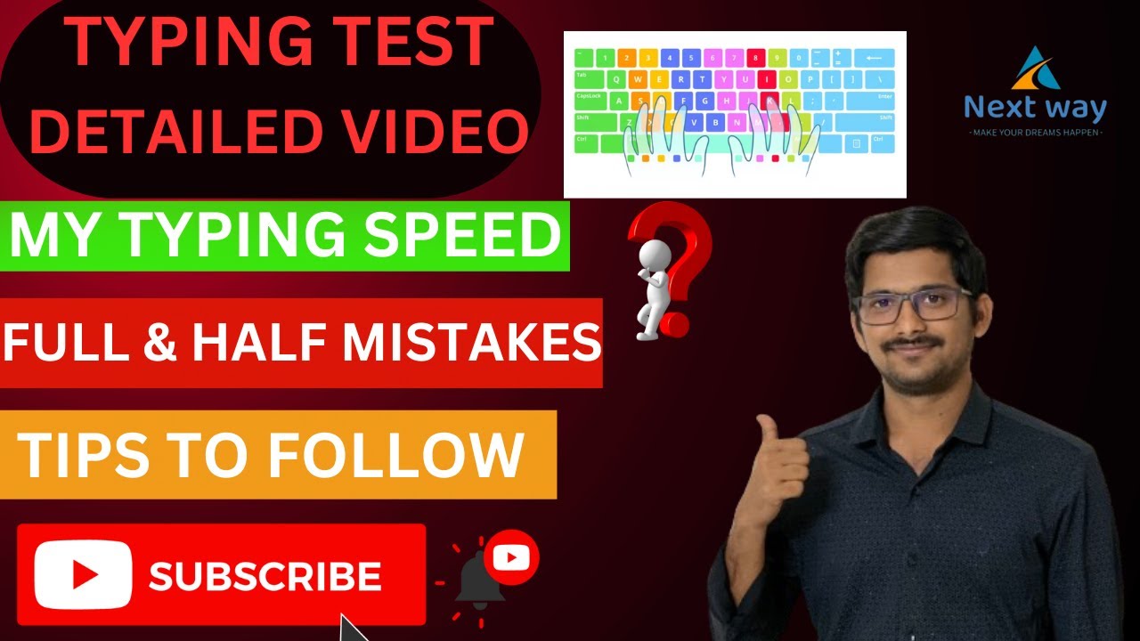FULL DETAILES OF TYPING TEST FOR SSC CGL || NEXTWAY CLASSES || తెలుగులో || HOW TO PRACTISE ||