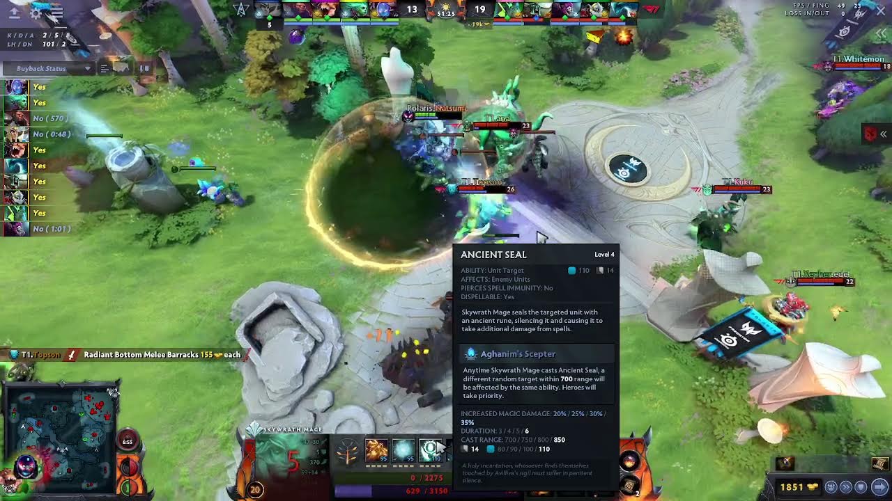 Polaris vs T1 SEA TI 11 Regional Qualifiers