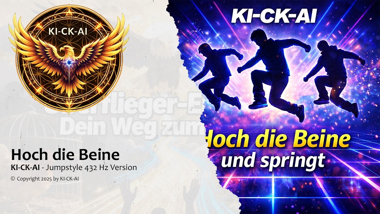 KI-CK-AI – Hoch die Beine und springt – 432 Hz / Jumpstyle - Jump dich frei