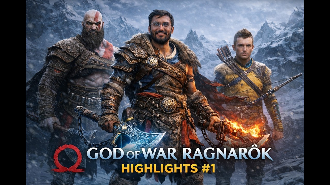 Кратос против Бьорна + появление Тора! | Основные моменты God of War Ragnarök #1