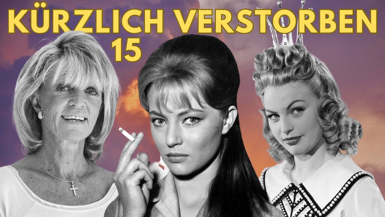 Trauer um 7 verstorbene Prominente Anfang Dezember 2024