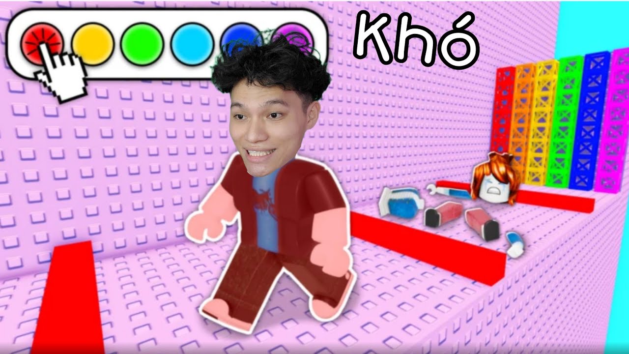 Tháp Này Muốn Tới Đích Phải Đổi Màu Liên Tục Để Leo Chậm Là Thua..! Thử Rồi Biết Khó Đến Mức Đó