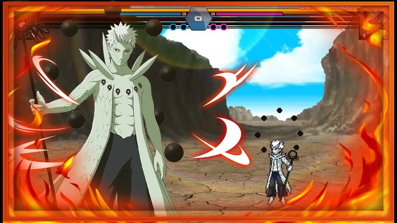 Obito Rikudou Jus Edit MUGEN CHAR JUS