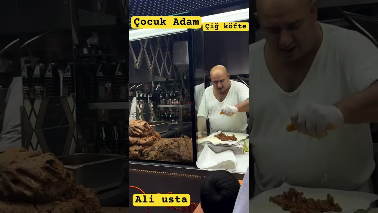 &Ccedil;iğ K&ouml;fteci Ali Usta &Ccedil;ocuk Adam Şov #shorts