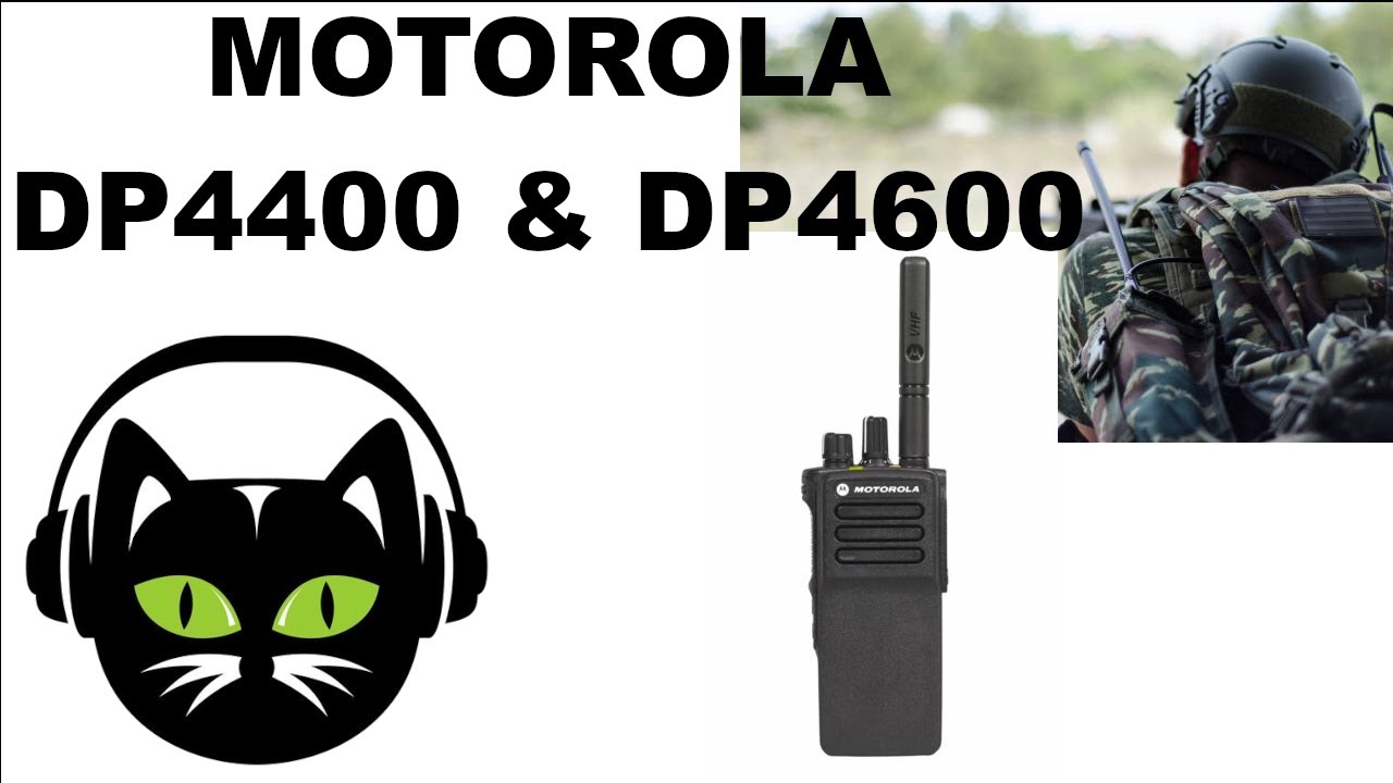 Présentation des radios Motorola DP4400 et DP4600