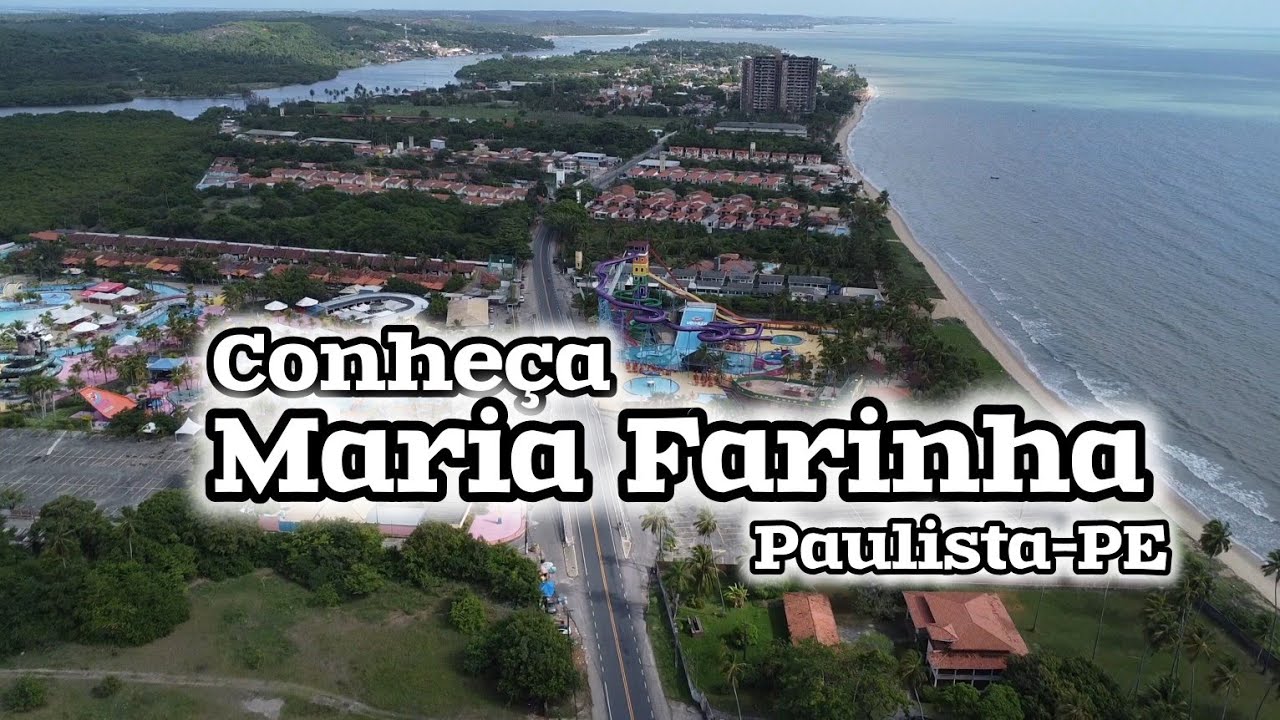 Vista aérea de Maria Farinha-PE.