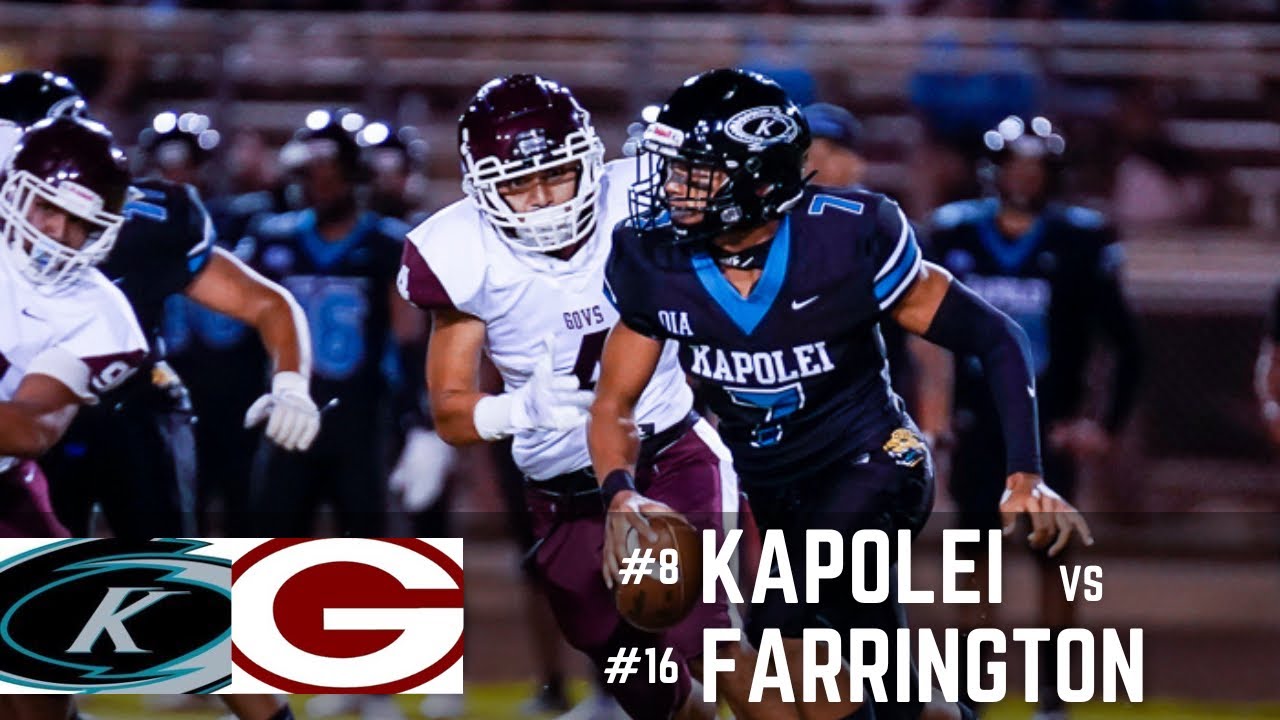 Kapolei vs Farrington | Hawaii Football 2022