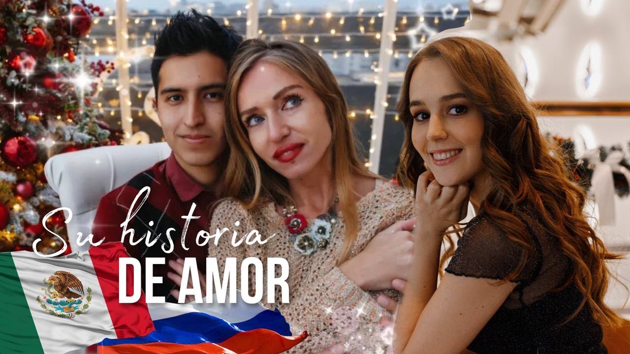 Un mexicano y una rusa Su historia de amor y sus choques  Le encantó Cancún, por qué viven en Rusia?